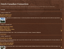 Tablet Screenshot of dutchcanadianconnection.blogspot.com