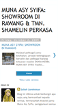 Mobile Screenshot of munashowroom.blogspot.com