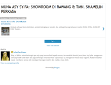 Tablet Screenshot of munashowroom.blogspot.com