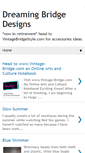 Mobile Screenshot of dreamingbridgedesigns.blogspot.com