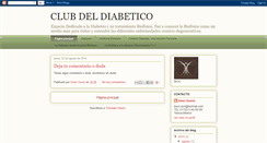 Desktop Screenshot of clubdeldiabetico.blogspot.com