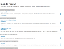 Tablet Screenshot of blogderigueur.blogspot.com