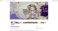 Desktop Screenshot of anniescraftyheaven.blogspot.com