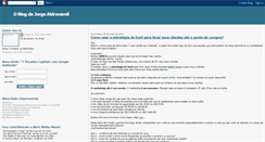 Desktop Screenshot of jorgealdrovandi.blogspot.com