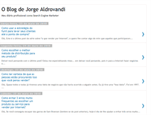 Tablet Screenshot of jorgealdrovandi.blogspot.com