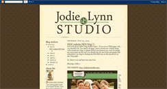 Desktop Screenshot of jodielynnstudio.blogspot.com