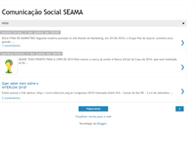 Tablet Screenshot of comunicacaoseama.blogspot.com