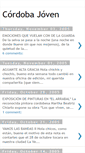 Mobile Screenshot of cordobajoven.blogspot.com