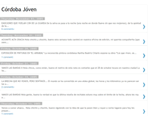 Tablet Screenshot of cordobajoven.blogspot.com