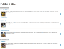 Tablet Screenshot of futeboletc.blogspot.com