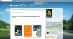 Desktop Screenshot of guidovandewiel.blogspot.com