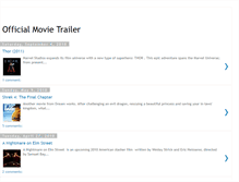 Tablet Screenshot of officialmovietrailer.blogspot.com