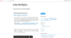 Desktop Screenshot of cukabiologica.blogspot.com