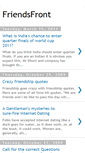 Mobile Screenshot of friendsfrontend.blogspot.com