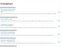 Tablet Screenshot of friendsfrontend.blogspot.com