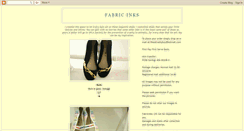 Desktop Screenshot of fabricinks.blogspot.com