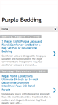 Mobile Screenshot of fine-purple-bed.blogspot.com