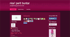 Desktop Screenshot of nisaparitbuntar.blogspot.com