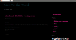 Desktop Screenshot of andrewhales.blogspot.com