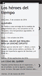 Mobile Screenshot of heroesdeltiempo.blogspot.com
