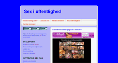 Desktop Screenshot of offentlig-sex.blogspot.com