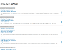 Tablet Screenshot of ckammai.blogspot.com