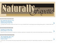 Tablet Screenshot of naturallyfayette.blogspot.com