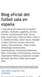 Mobile Screenshot of futbolsalaespana.blogspot.com