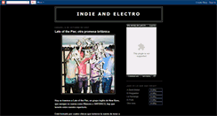 Desktop Screenshot of indieandelectro.blogspot.com