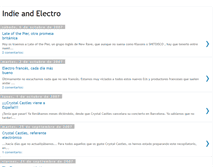 Tablet Screenshot of indieandelectro.blogspot.com