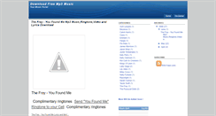 Desktop Screenshot of downloadfreetopmp3.blogspot.com