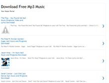 Tablet Screenshot of downloadfreetopmp3.blogspot.com