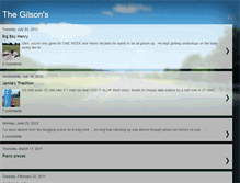Tablet Screenshot of glenandjamiegilson.blogspot.com