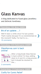 Mobile Screenshot of glasskanvas.blogspot.com