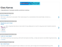 Tablet Screenshot of glasskanvas.blogspot.com