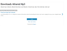 Tablet Screenshot of 4shared-mp3e.blogspot.com