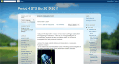 Desktop Screenshot of p4stsbio2010.blogspot.com