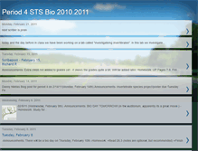 Tablet Screenshot of p4stsbio2010.blogspot.com
