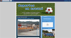 Desktop Screenshot of deportesenescazu.blogspot.com