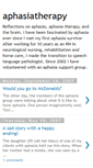 Mobile Screenshot of aphasiatherapy.blogspot.com