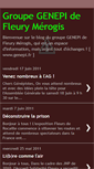Mobile Screenshot of genepifleury.blogspot.com