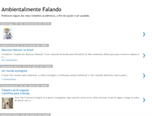 Tablet Screenshot of ambientalmentefalando.blogspot.com
