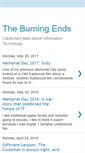 Mobile Screenshot of burningends.blogspot.com