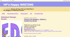 Desktop Screenshot of hpshappywriting2.blogspot.com