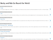 Tablet Screenshot of beckyandrobgoroundtheworld.blogspot.com