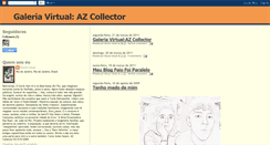 Desktop Screenshot of galeriavirtual-azcollector.blogspot.com