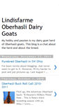 Mobile Screenshot of lindisfarmeoberhalidairygoats.blogspot.com