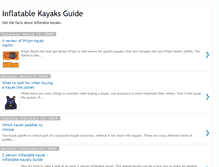 Tablet Screenshot of inflatablekayaksguide.blogspot.com