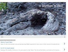 Tablet Screenshot of laymansden.blogspot.com