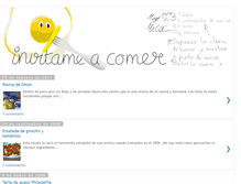 Tablet Screenshot of invitameacomer.blogspot.com
